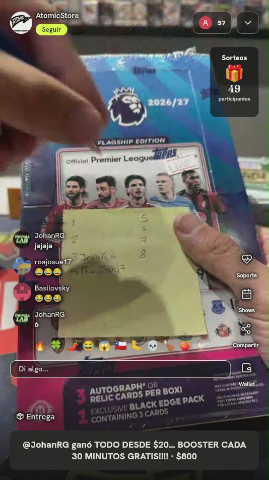 Caja Topps Premier League 2026/27