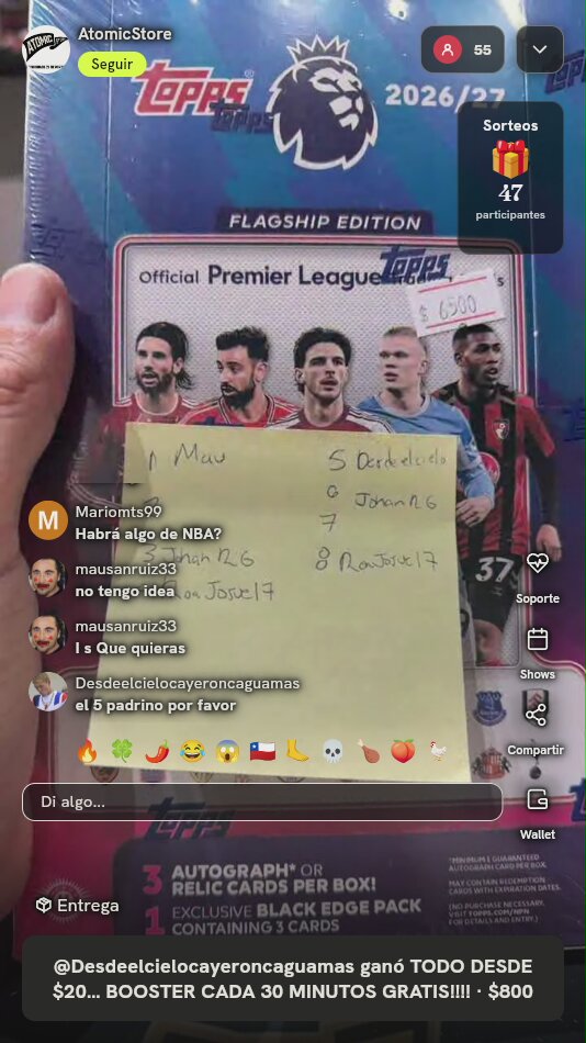 Caja Topps Premier League 2026/27