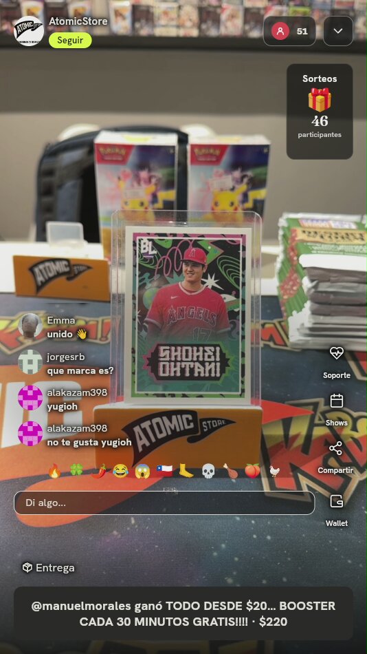 Carta Shohei Ohtani Topps Big League