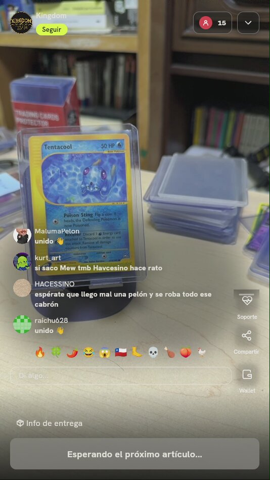 Carta Pokémon Tentacool Aquapolis #113