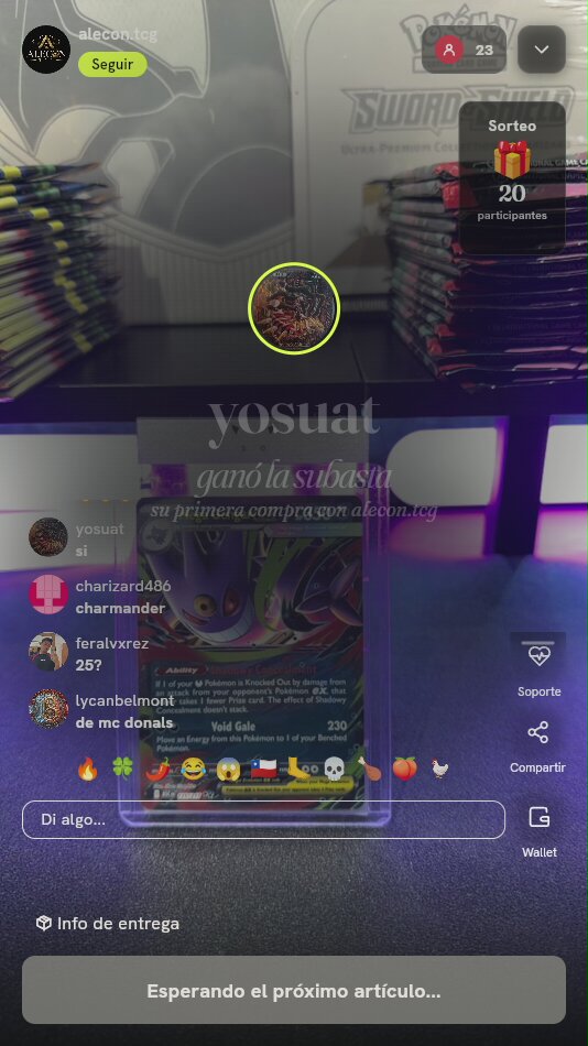 Carta Pokémon Mega Gengar EX