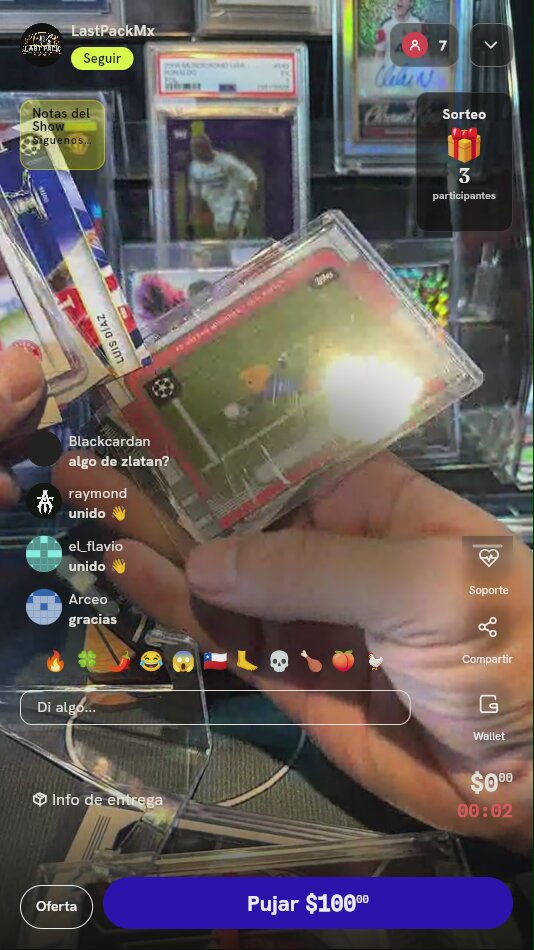 Lote de Tarjetas Topps de Fútbol