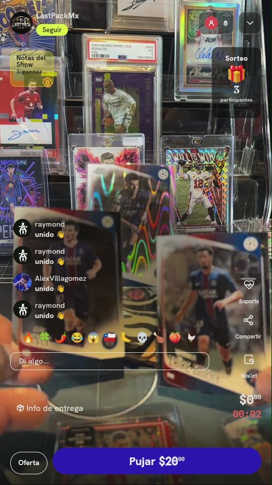 Lote de Cartas Topps PSG
