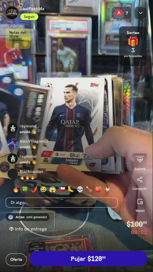 Lote Cartas de Fútbol PSG