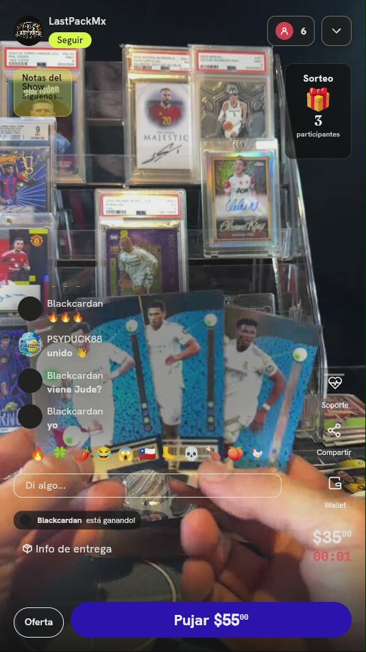 Cartas Topps Finest del Real Madrid