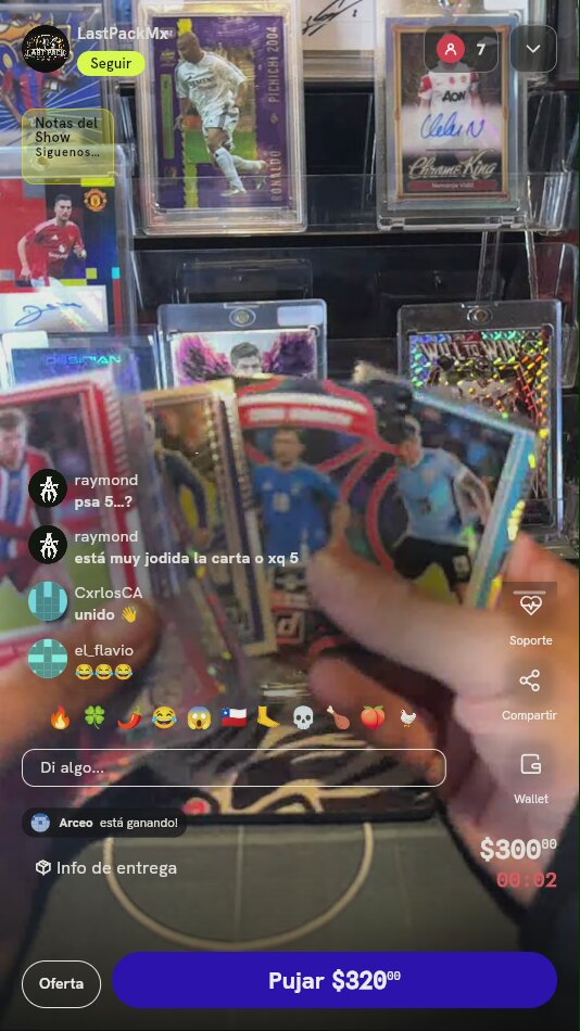 Lote de Cartas Donruss Soccer