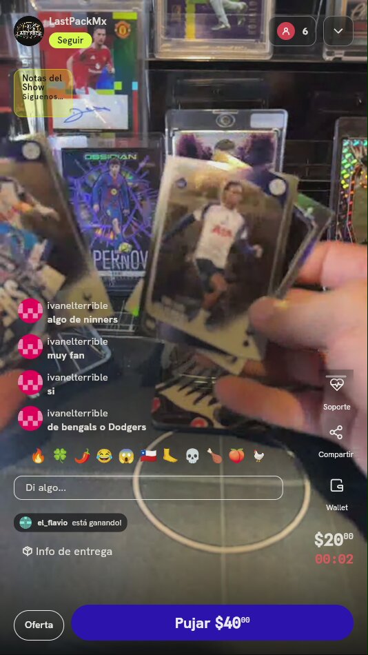 Lote de tarjetas Topps Bowman Oliver Boast