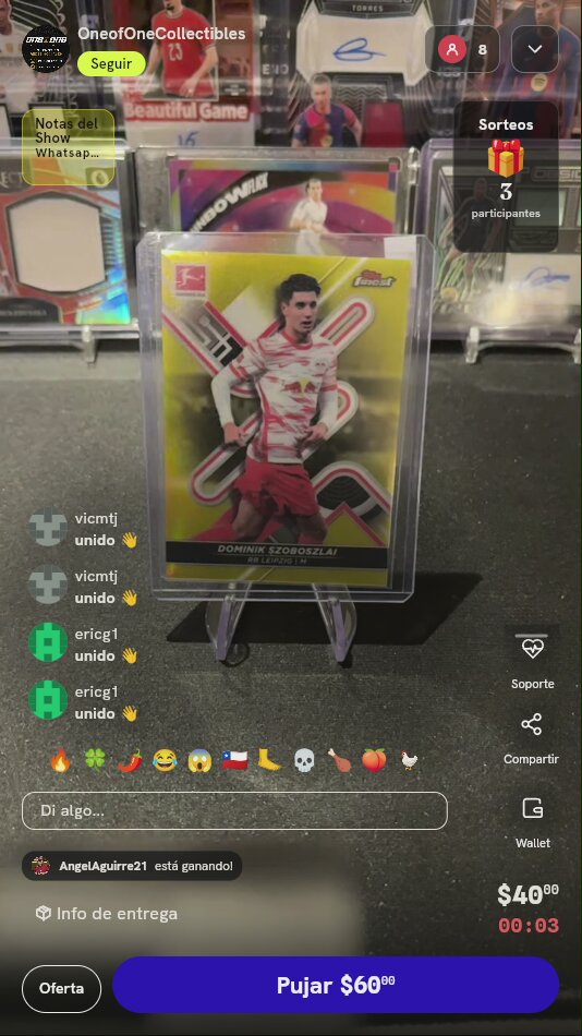 Carta Dominik Szoboszlai Topps Finest