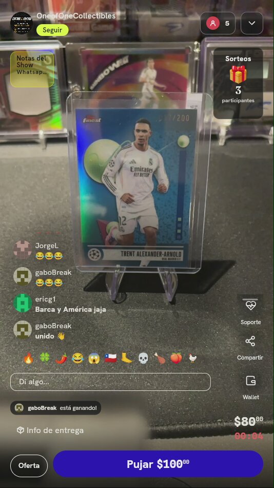 Carta Topps Finest Trent Alexander-Arnold