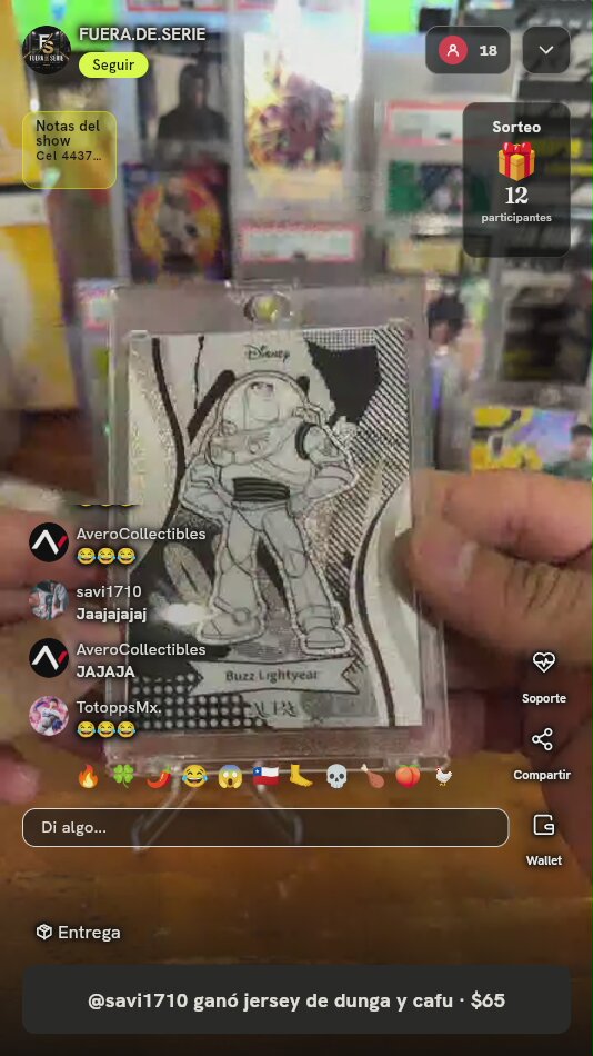 Carta Kakawow Disney Aura Buzz Lightyear