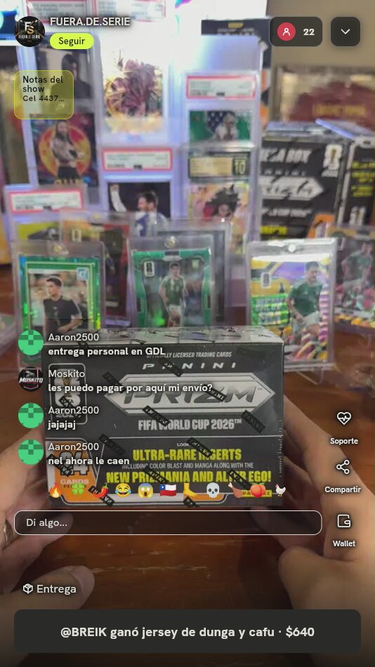 Caja Panini Prizm FIFA World Cup 2026