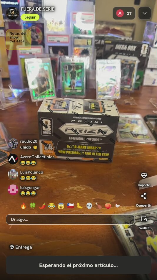 Caja Panini Prizm FIFA World Cup 2026
