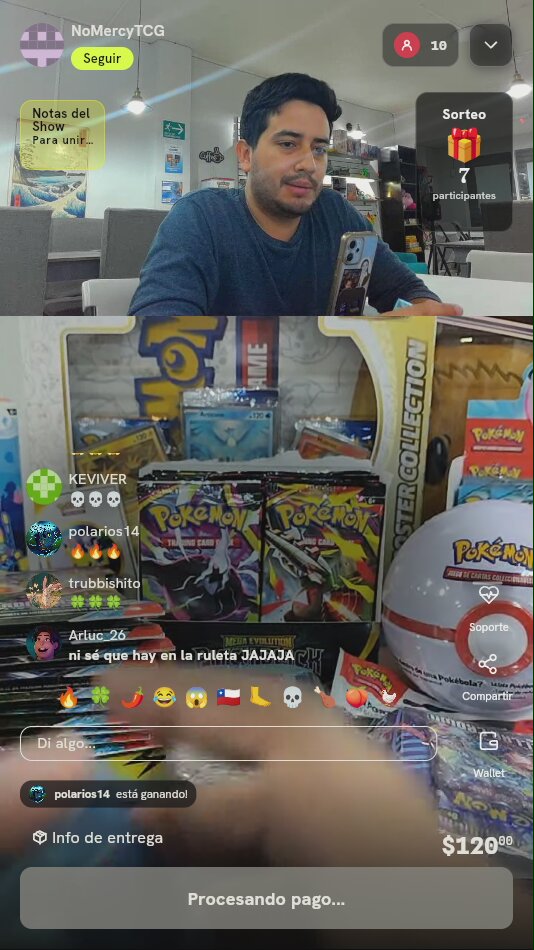 Giro de ruleta misteriosa Pokémon