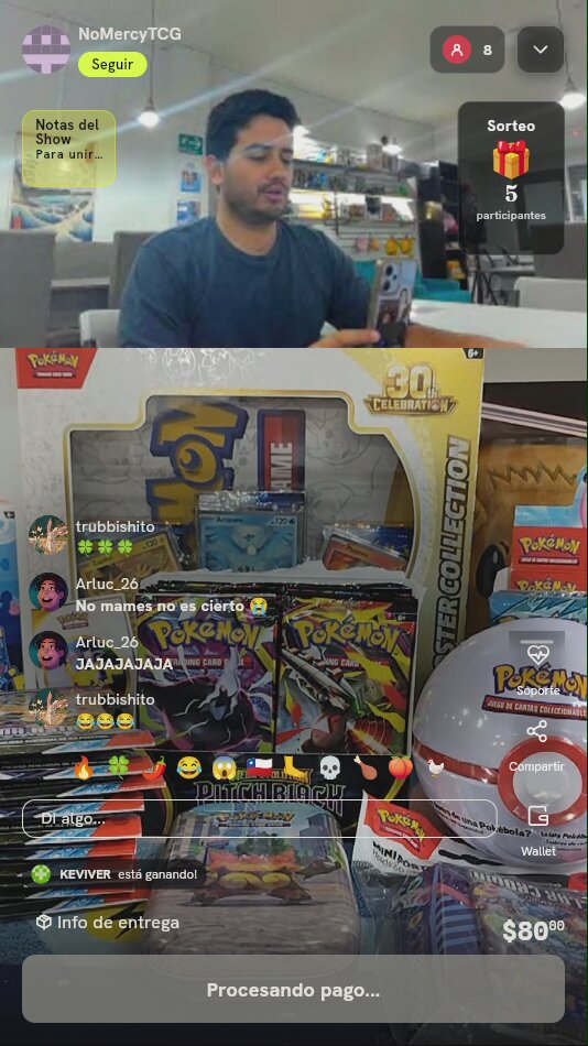 Boleto Cajita del Destino Pokémon