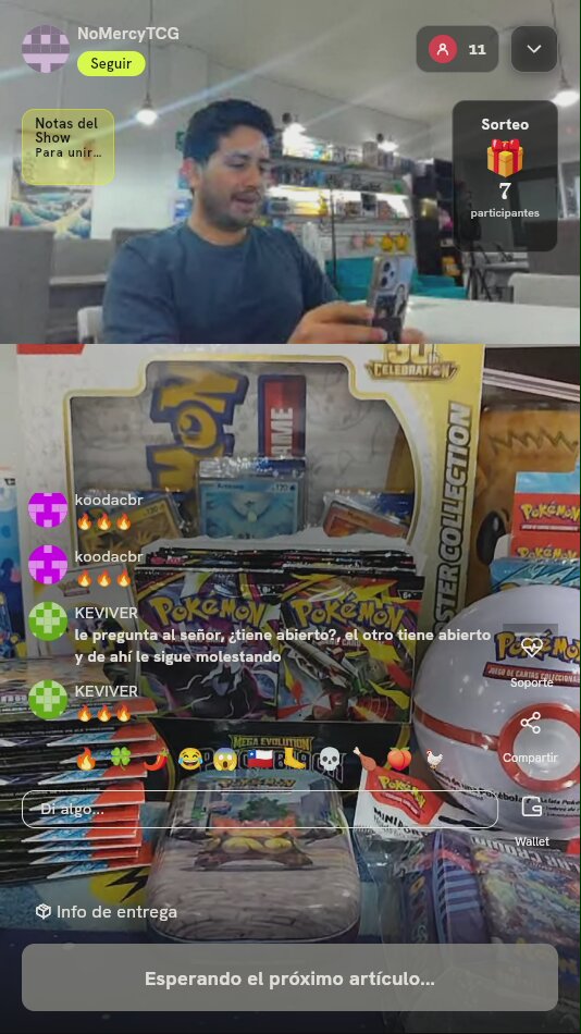 Entrada a Sorteo Pokémon TCG
