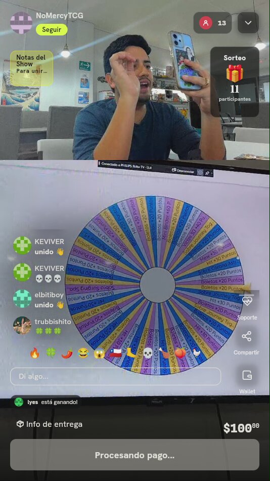 Giro de ruleta TCG Pokémon