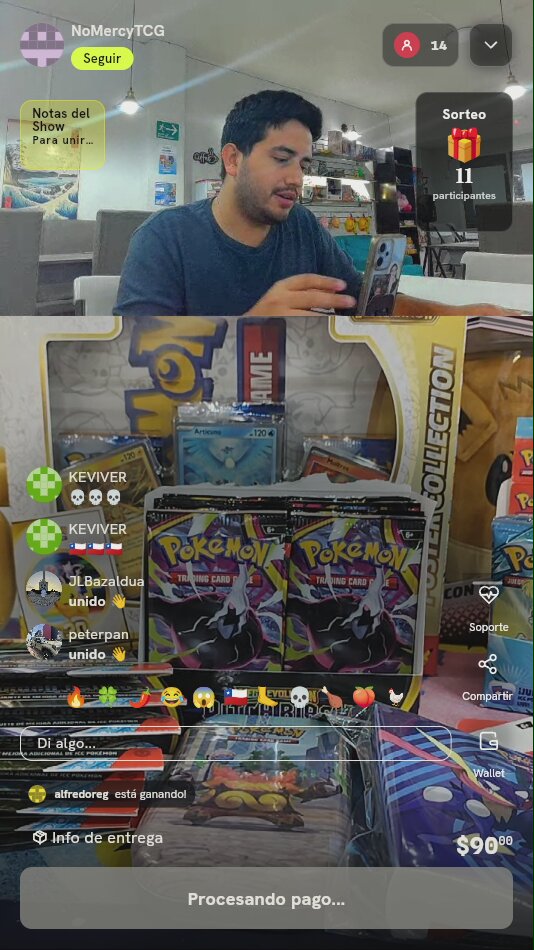 Giro de ruleta Pokémon TCG