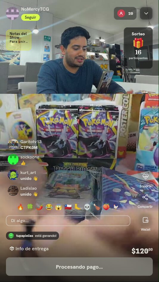 Giro de ruleta Pokémon TCG