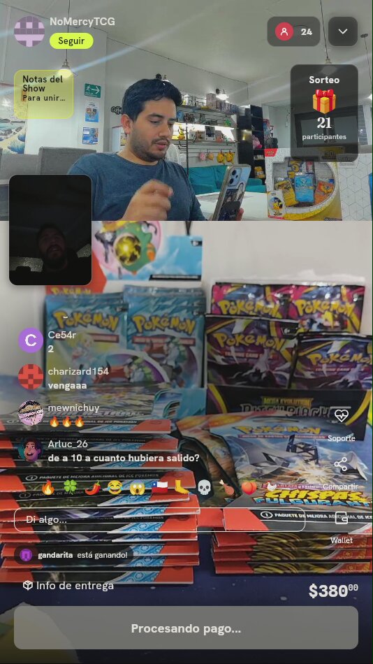Sobre de Mejora Pokémon TCG
