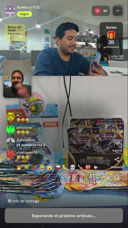 Sobres de Pokémon TCG Mega Evolution