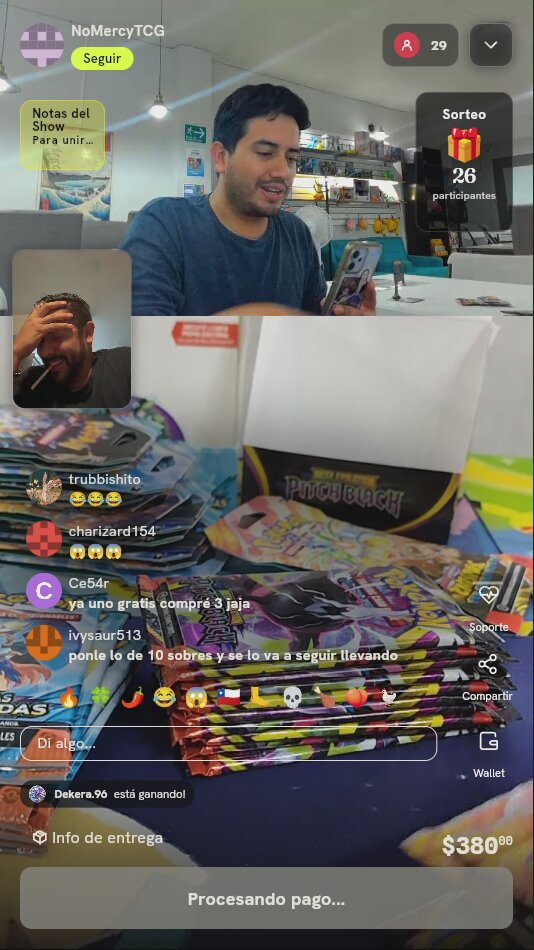 Sobres Pokémon Mega Evolution Pitch Black