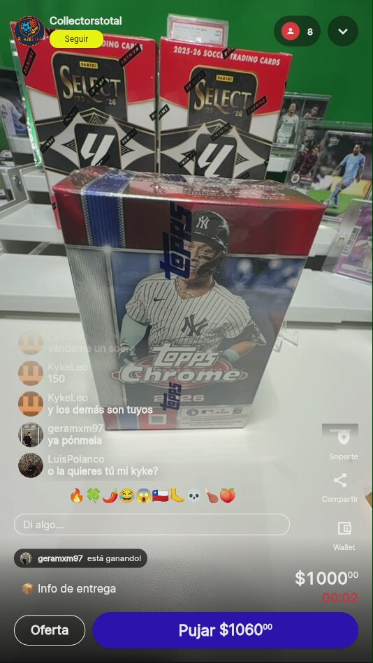 Artículo vendido