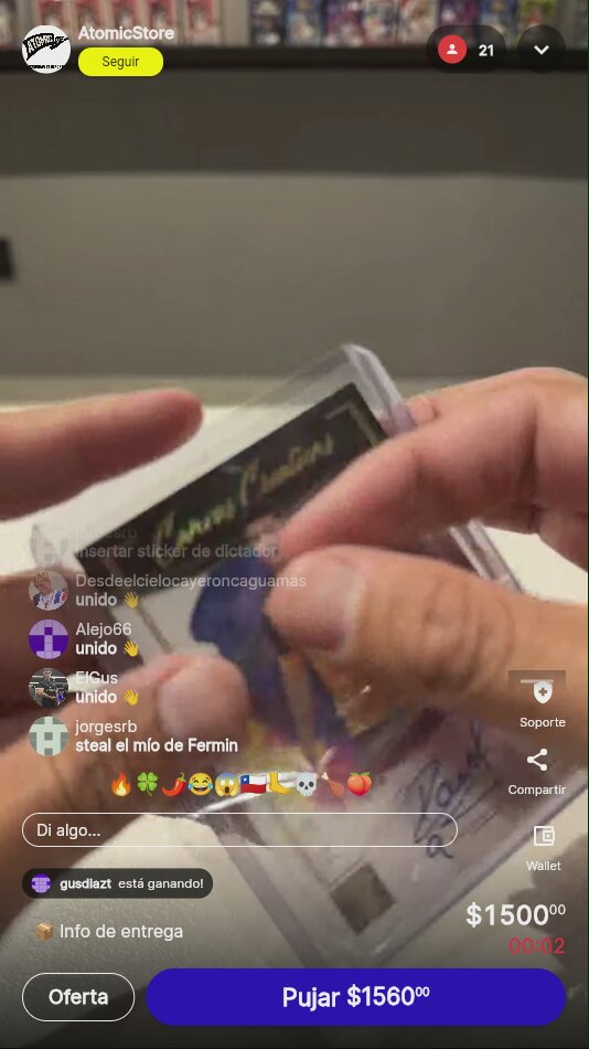 Artículo vendido