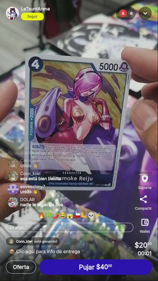 One Piece TCG Reiju Vinsmoke