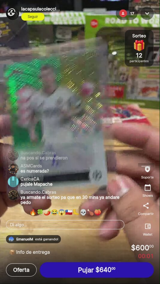 Artículo vendido