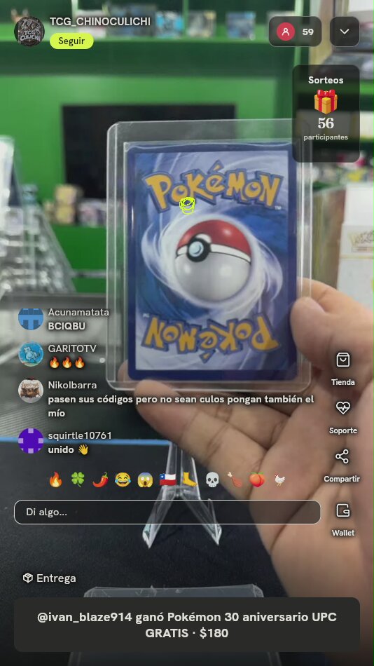 Carta Pokémon Pikachu Shiny Chino