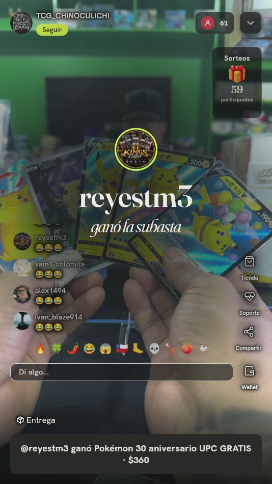 Lote Cartas Pokémon Pikachu V