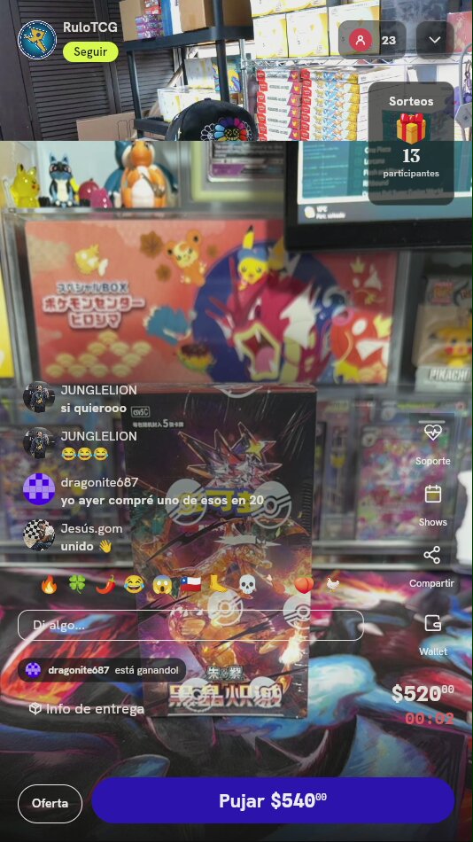 Caja Booster Pokémon Chino CSV5C