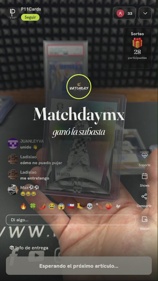 Carta Luka Modrić Topps Chrome