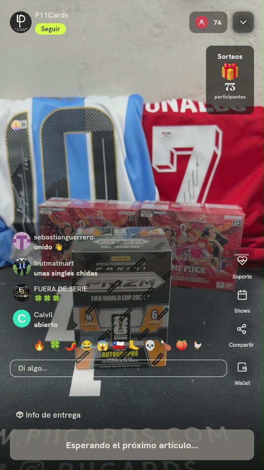 Caja Panini Prizm FIFA World Cup 2026