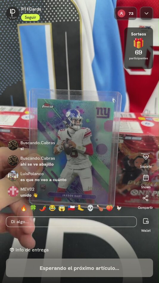 Carta Topps Finest Jaxson Dart
