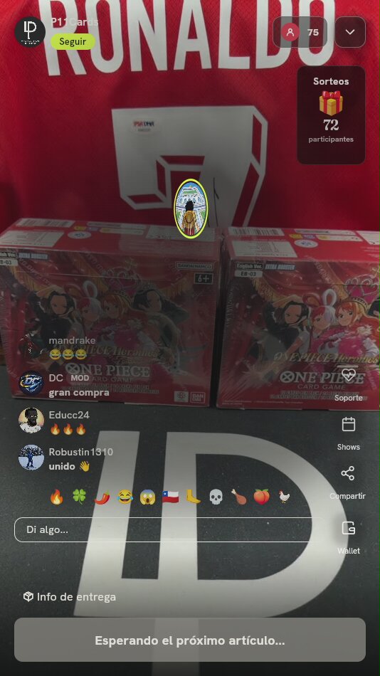 Carta Panini Prizm Cristiano Ronaldo