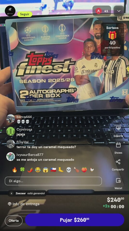 Caja Topps Finest Soccer 2025/26