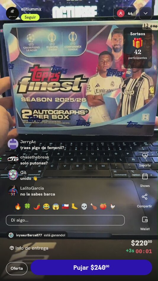 Caja Topps Finest UEFA 2025/26
