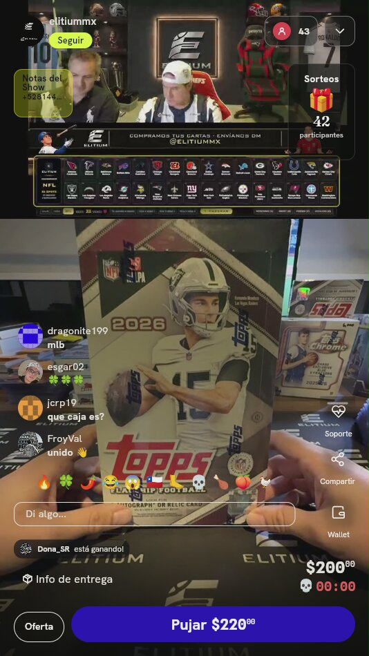 Caja Topps Flagship Football 2026