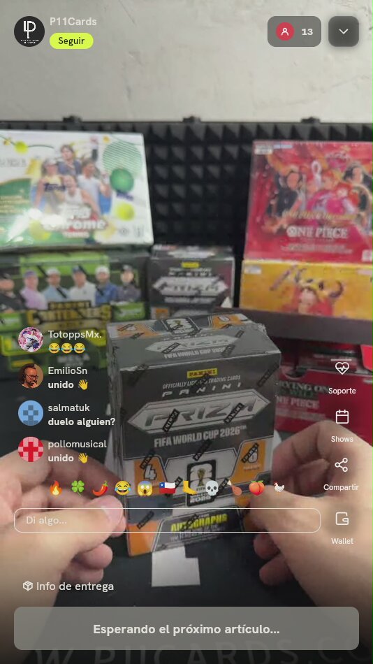 Caja Panini Prizm FIFA World Cup 2026