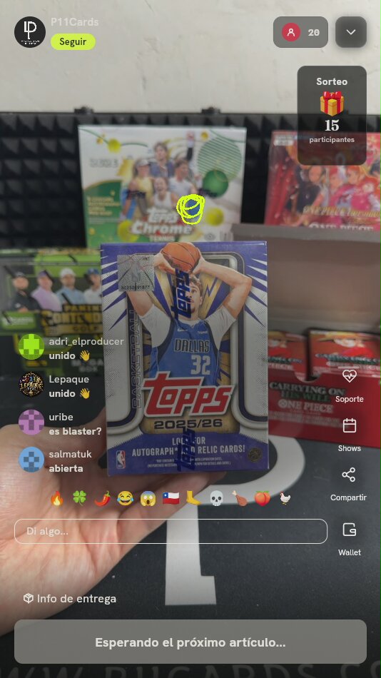 Caja Topps Basketball 2025 26