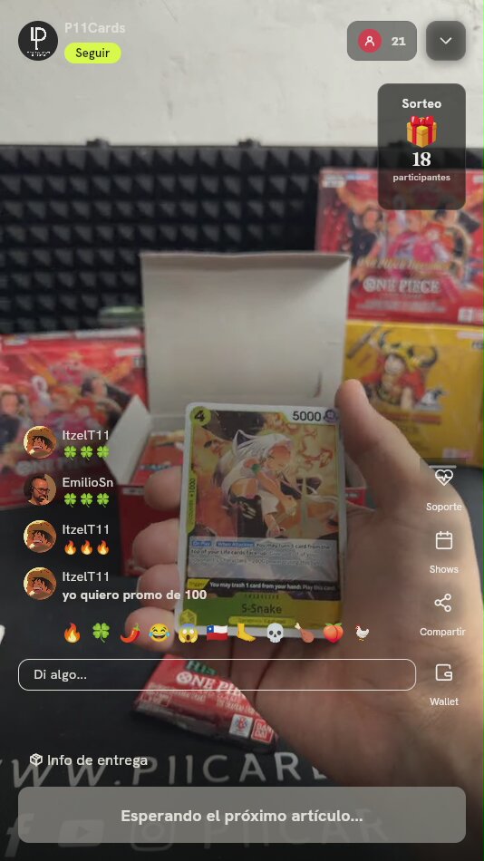Carta One Piece TCG Napoleon