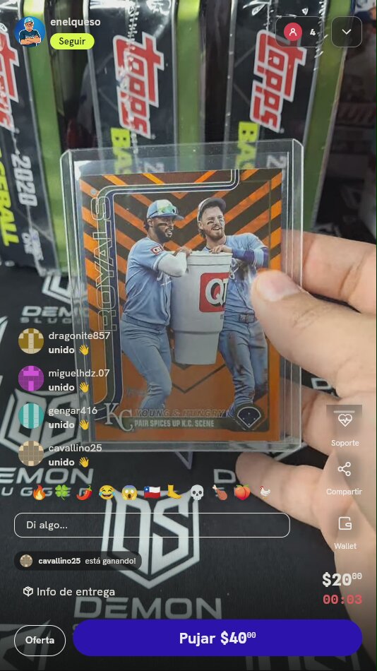 Carta Topps Update Bobby Witt Jr.