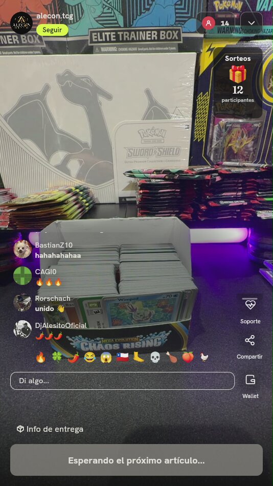 Lote Cartas Pokémon TCG