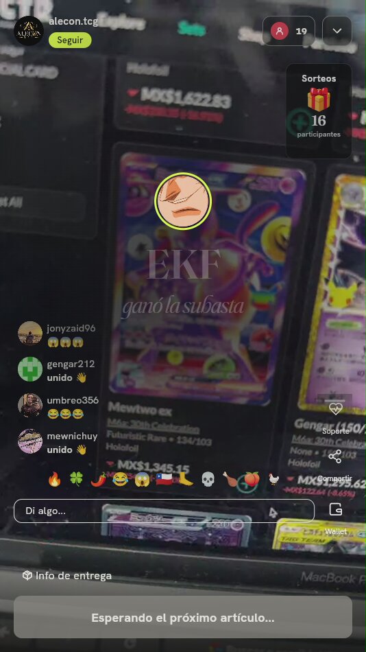 Carta Pokémon Mewtwo ex Japonesa