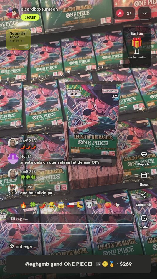 One Piece OP-12 Booster Pack