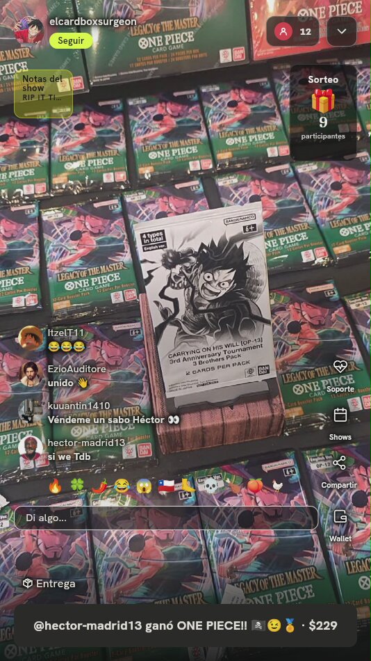 Pack 3rd Anniversary 3 Brothers OP-13