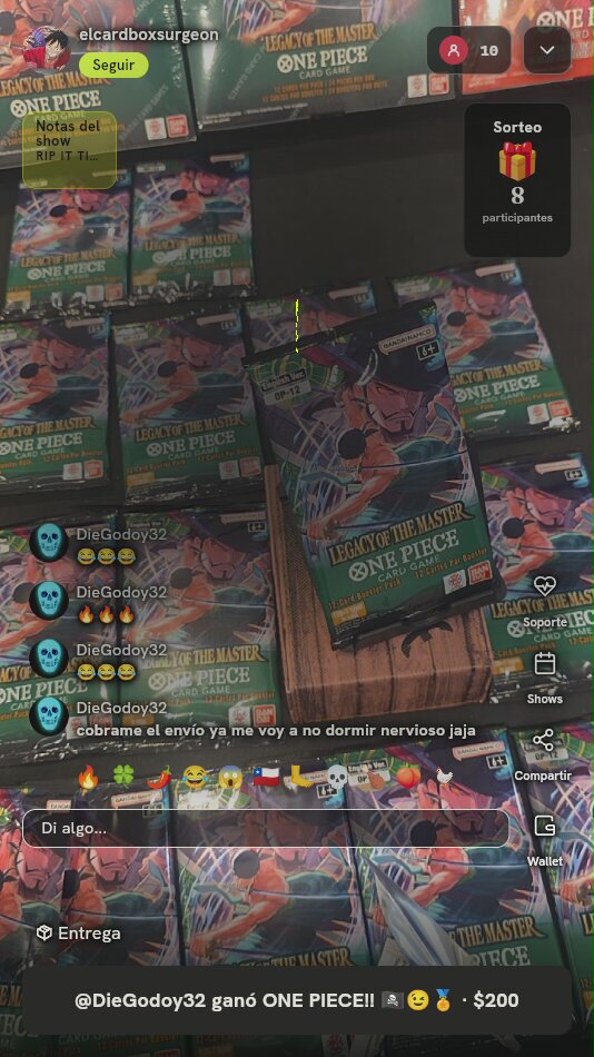Sobre One Piece Legacy Master OP-12