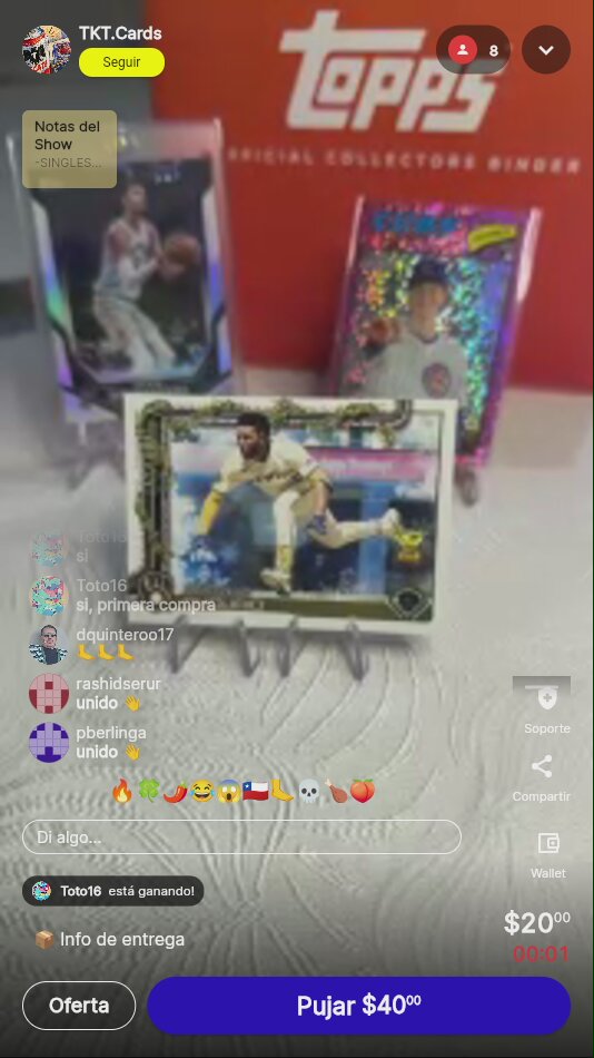 Artículo vendido