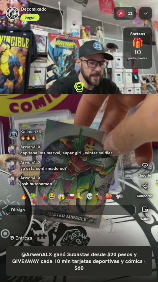 Carta Fleer Brilliants Mister Miracle